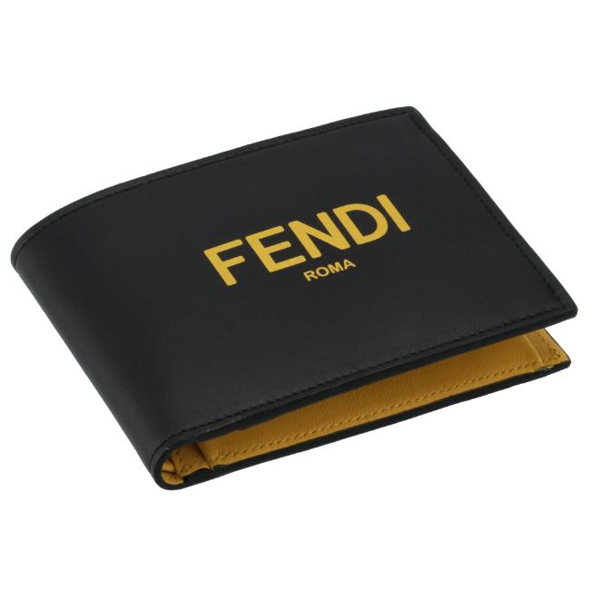 FENDI フェンディ/FENDI 財布 メンズ カーフスキン 二つ折り財布 NERO+ 