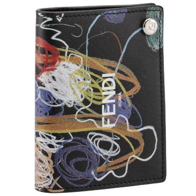 SALE フェンディ/FENDI 名刺入れ 🎆 メンズ カーフスキン カードケース