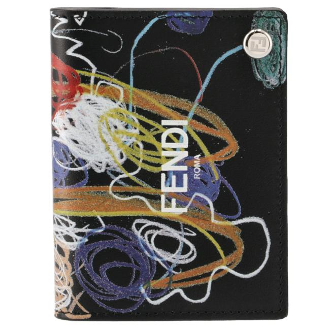 SALE フェンディ/FENDI 名刺入れ 🎆 メンズ カーフスキン カードケース