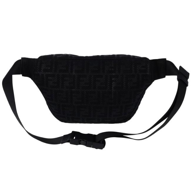 FENDI ベルトバッグ ホワイト・ブラック FENDI 中古 フェンディ ハンドバッグ レディース ブランド バイ