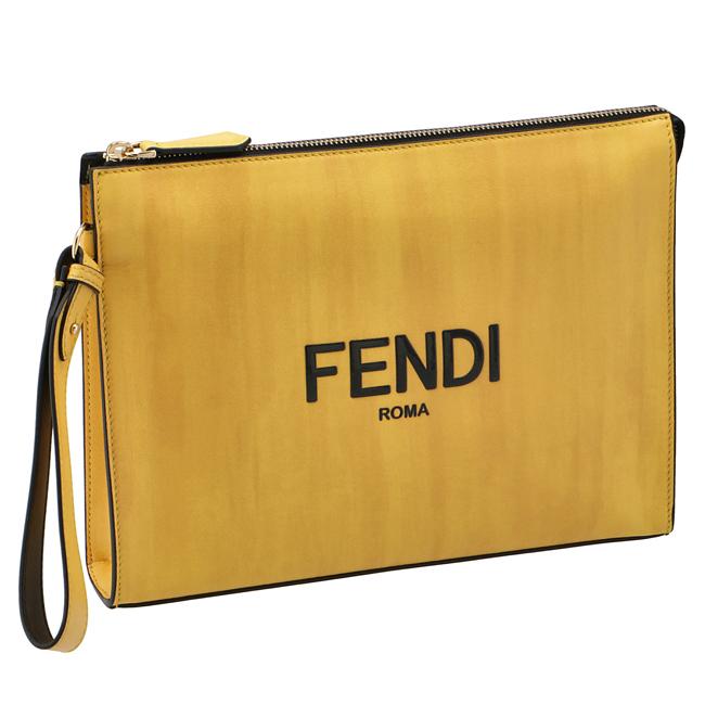 Sale フェンディ Fendi バッグ メンズ Fendi Yellow Pack Pequin クラッチバッグ Sunflowers Nero Palladio 7va491 Adp6 F1cia 0577va491adp6f1cia Import Brand Grace 通販 Yahoo ショッピング