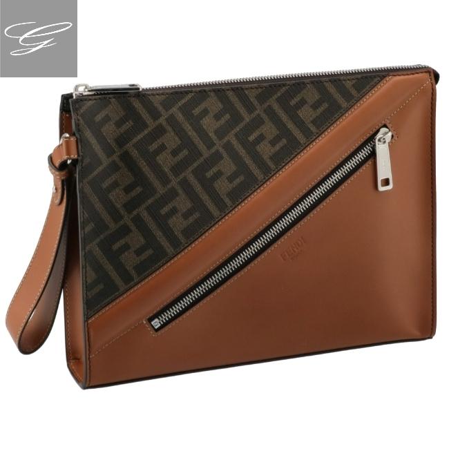 フェンディ Fendi バッグ メンズ Fendi Yellow Pack Pequin クラッチバッグ Tabacco Cuoio 21年春夏新作 7va491 Afb4 F1dza 0577va491afb4f1dza Import Brand Grace 通販 Yahoo ショッピング