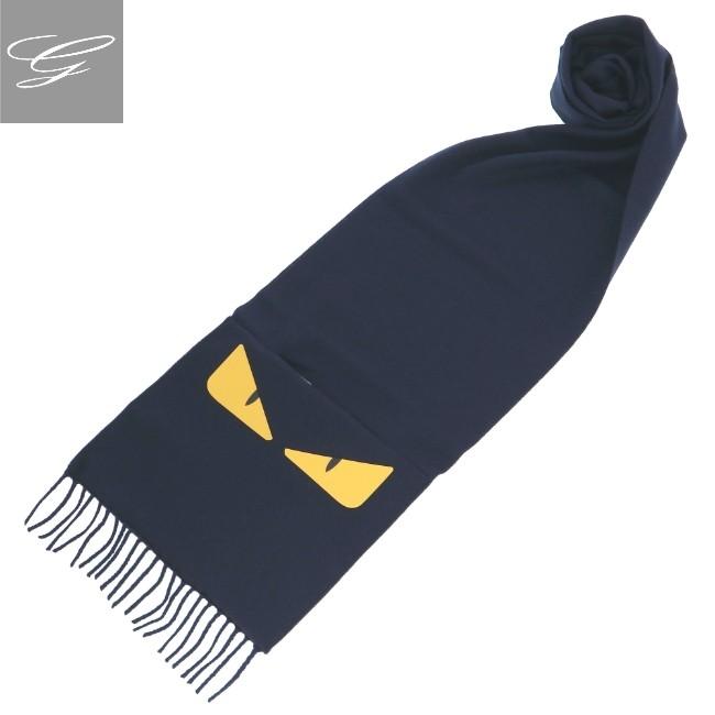 FENDI フェンディ/FENDI マフラー メンズ ストール NAVY+VERDE