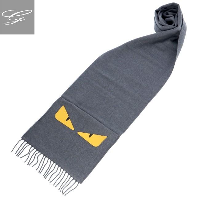 2019AW SALE】フェンディ/FENDI マフラー メンズ ストール GRIGIO+  