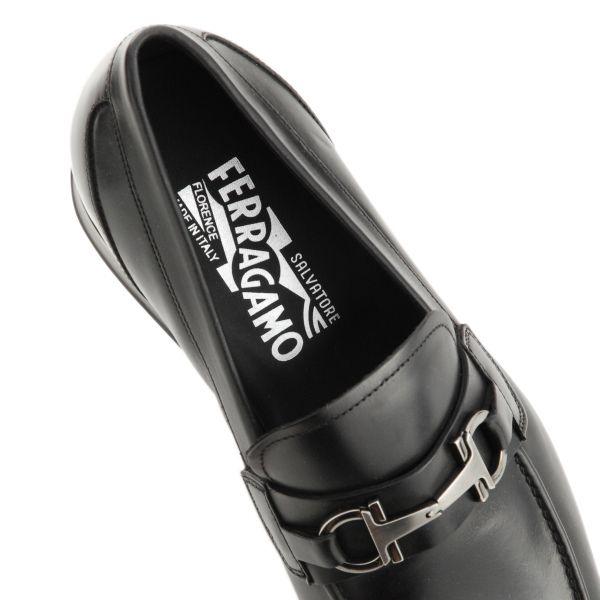 フェラガモ/FERRAGAMO メンズ シューズ 靴 SIVIGLIA カーフスキン ビジネスシューズ ブラック 027554-0026-0010｜importbrandgrace｜02