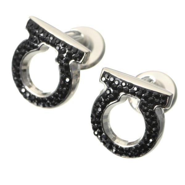 フェラガモ/FERRAGAMO カフリンク メンズ GEM GAN RE' カフスボタン シルバー 543546-0062-0290