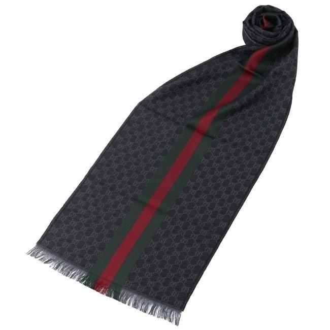Sale グッチ Gucci マフラー グッチ Gucci メンズ マフラー メンズファッション Grigio 4g704 1166 メンズ g