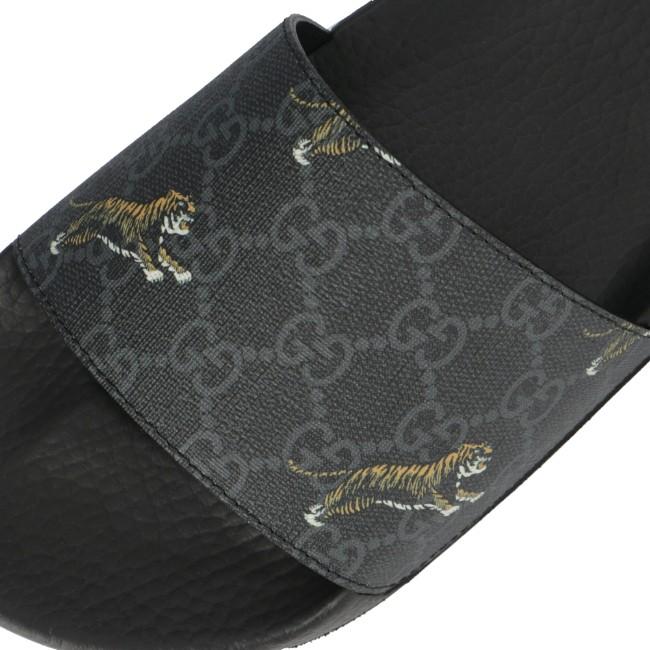期間限定値下げ❗️GUCCI新品サンダル　黒 ①_winrnBM.JPG
