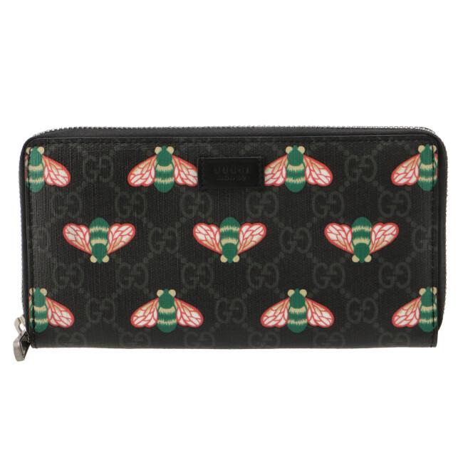 匿名！送料無料！ グッチ/GUCCI 財布 メンズ BESTIARY M ラウンドファスナー長財布 NERO/LIVE RED 451273-UIEAN-1058 【WSO1118834820】(39600円)