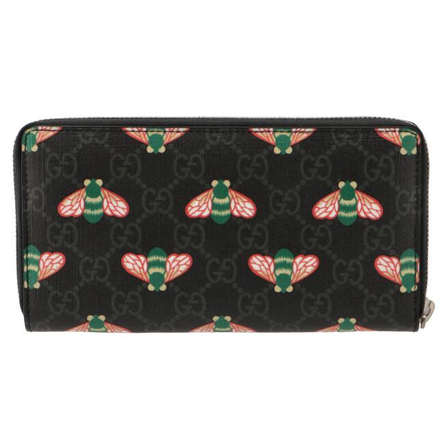 匿名！送料無料！ グッチ/GUCCI 財布 メンズ BESTIARY M ラウンドファスナー長財布 NERO/LIVE RED 451273-UIEAN-1058 【WSO1118834820】(39600円)