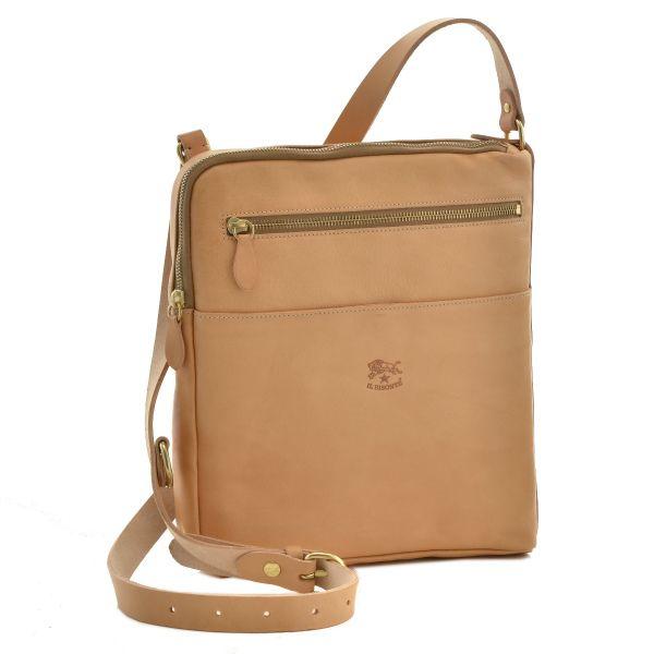 即納 大特価 イルビゾンテ メンズ 293 P 1 ベージュ ショルダーバッグ カーフスキン メンズ レディース バッグ Bisonte イルビゾンテ Il ベージュ ショルダーバッグ バッグ