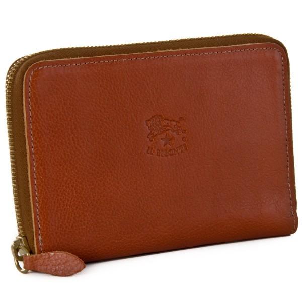 新品本物 イルビゾンテ C0944 P 214 ブラウン ラウンドファスナー長財布 カーフスキン メンズ 財布 Bisonte イルビゾンテ Il ブラウン ラウンドファスナー長財布 メンズ 財布