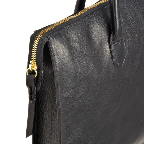 イルビゾンテ ILBISONTE 黒 ナイロン ブリーフ ビジネス ショルダー