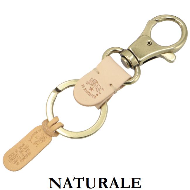 イルビゾンテ/IL BISONTE キーリング メンズ KEY HOLDER CLASSIC IN PELLE GROSSA SPESSORE 2,8 キーホルダー SKH016-PG0001｜importbrandgrace｜11