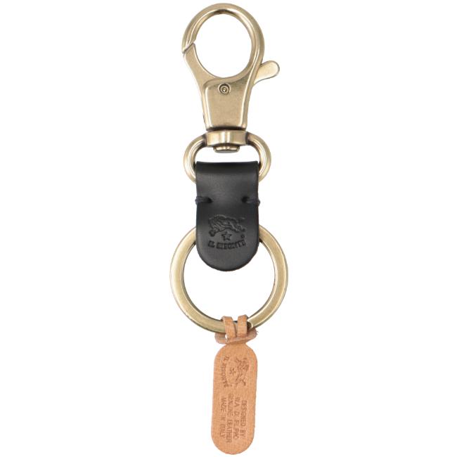 イルビゾンテ/IL BISONTE キーリング メンズ KEY HOLDER CLASSIC IN PELLE GROSSA SPESSORE 2,8 キーホルダー SKH016-PG0001｜importbrandgrace｜04