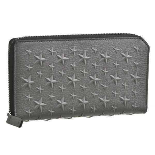 爆売り ジミーチュウ Carnaby Emg 0150 グレー ラウンドファスナー長財布 Carnaby メンズ 財布 Choo ジミーチュウ Jimmy グレー ラウンドファスナー長財布 メンズ 財布 Dagl Tg