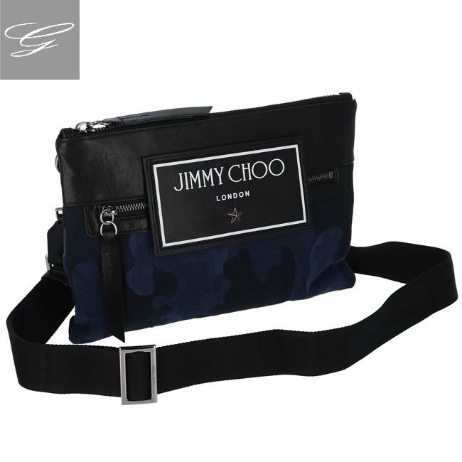 JIMMY CHOO デニムショルダーバッグ
