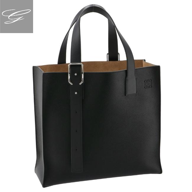 ロエベ/LOEWE バッグ メンズ BUCKLE TOTE BAG トートバッグ BLACK B692L09X01-0053-1100｜importbrandgrace