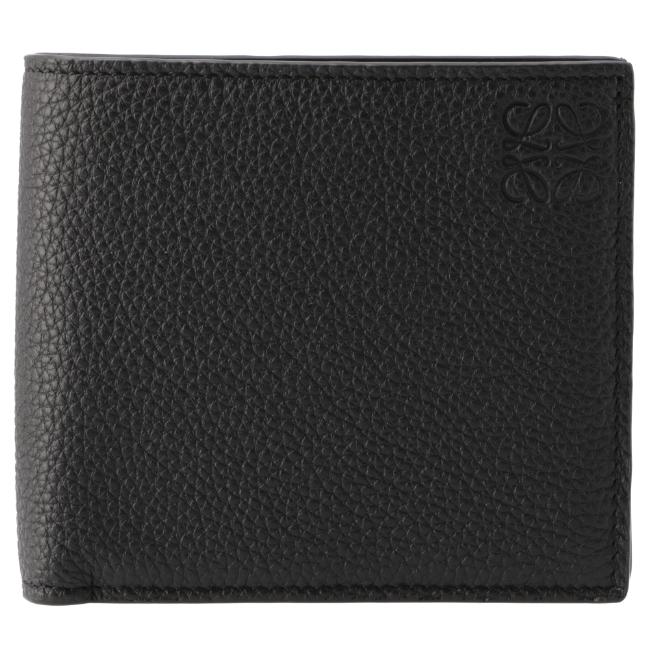 ロエベ/LOEWE 財布 メンズ BIFOLD COIN WALLET 二つ折り財布 BLACK C660501X01-0053-1100｜importbrandgrace｜02