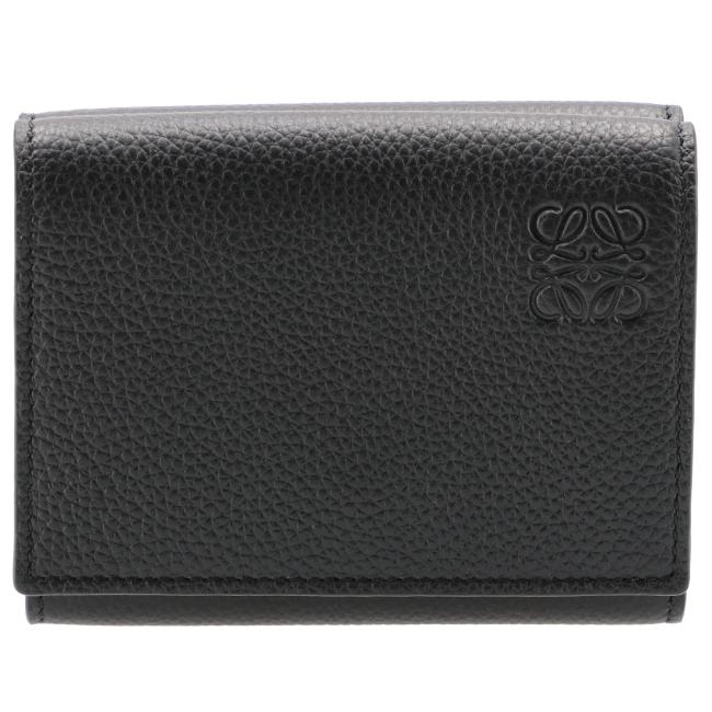 ロエベ/LOEWE 財布 メンズ TRIFOLD WALLET 三つ折り財布 BLACK 2024年春夏新作 C660TR2X04-0053-1100｜importbrandgrace｜02