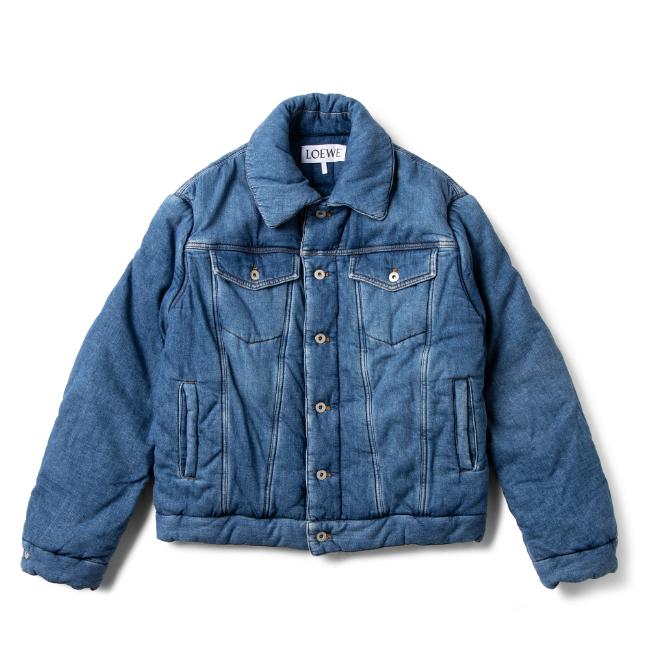 ロエベ/LOEWE ジャケット アパレル メンズ PADDED DENIM JACKET デニムジャケット INDIGO BLUE  H526Y50X09-0056-5380 : 095h526y50x0900565380 : Import Brand Grace - 通販 -