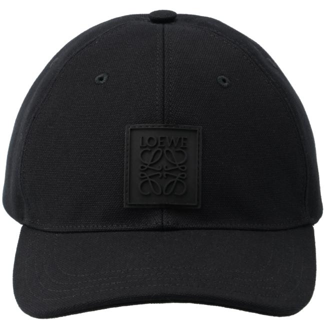LOEWE ロエベ/LOEWE 帽子 メンズ PATCH CAP キャップ BLACK LOEWE ロエベ/LOEWE 帽子 メンズ PATCH CAP キャップ BLACK