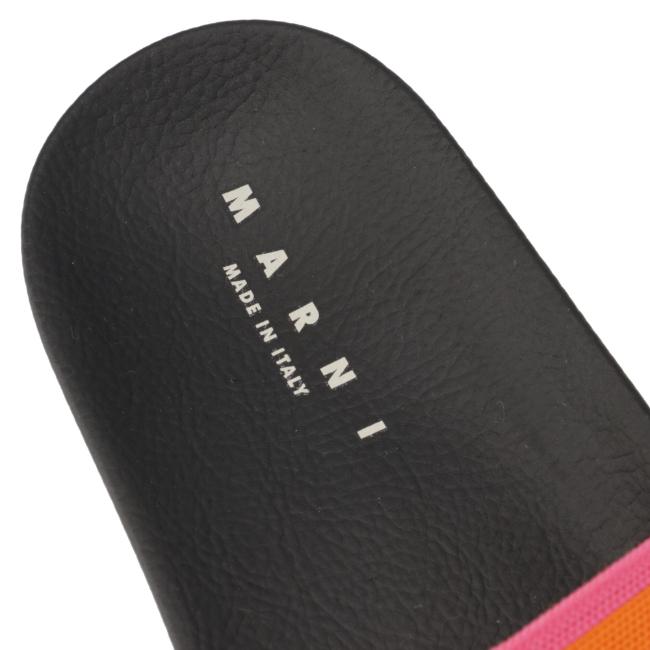 マルニ/MARNI シューズ メンズ スライドサンダル LIGHT ORANGE+FUCHSIA マルニ/MARNI シューズ メンズ スライドサンダル LIGHT ORANGE+FUCHSIA