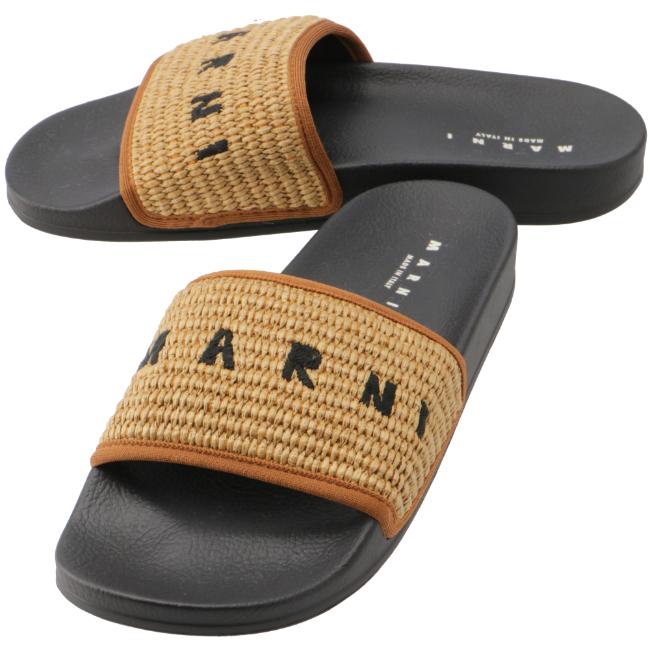 SALE】マルニ/MARNI シューズ メンズ サンダル RAW SIENA/CARAMEL 2023