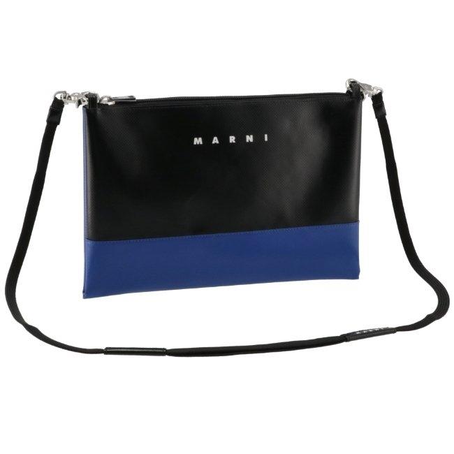 マルニ Marni バッグ メンズ ポリエステル ショルダーバッグ Black Royal Sbmq0044a0 P3572 Z2o28 22年秋冬 103sbmq0044a0p3572z2o28 Import Brand Grace 通販 Yahoo ショッピング