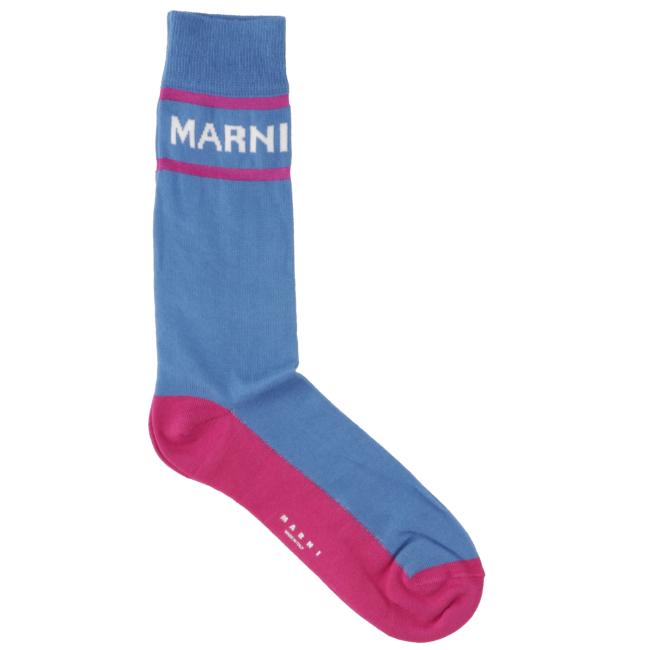 【SALE】マルニ/MARNI 靴下 メンズ SOCKS ソックス IRIS BLUE SKZC0088Q0-UFC112-00B50｜importbrandgrace｜03