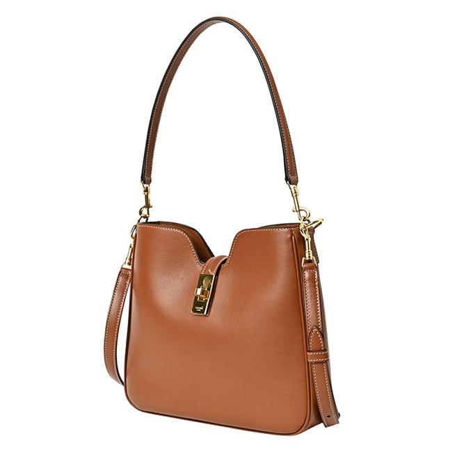 COACH◇ハンドバッグ_オールレザー/レザー/NVY コーチ(Coach