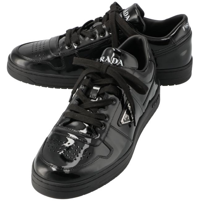 PRADA 黒 スニーカー PRADA 【並行輸入品】 プラダ/PRADA シューズ メンズ DOWNTOWN