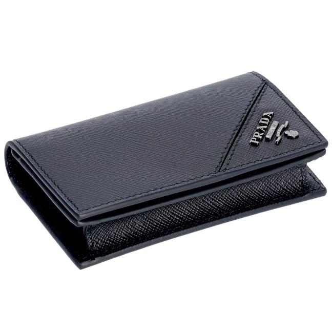 プラダ Prada 名刺入れ メンズ 型押しカーフスキン カードケース Nero 2mc122 Qme 002 1252mc122qme002 Import Brand Grace 通販 Yahoo ショッピング