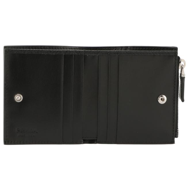 PRADA プラダ/PRADA 財布 メンズ カーフスキン 二つ折り財布 PRADA プラダ/PRADA 財布 メンズ カーフスキン 二つ折り財布