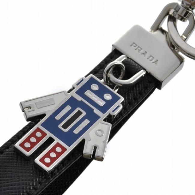 PRADA 【並行輸入品】 プラダ/PRADA キーリング メンズ カーフ