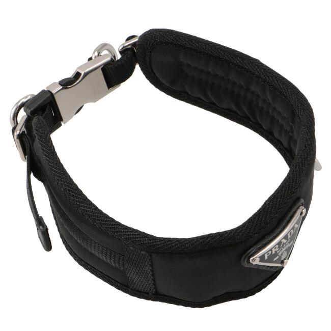 プラダ/PRADA 首輪 メンズ エコナイロン ペットカラー NERO 2YC016 