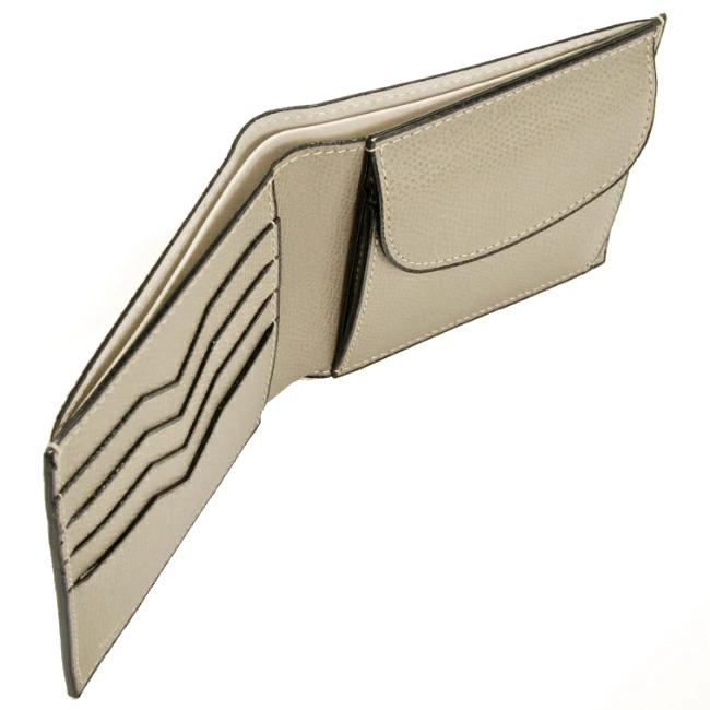 高額売筋 ヴァレクストラ マネークリップ 二つ折り財布 グレーベージュ Valextra マネークリップ Www Jkuat Ac Ke