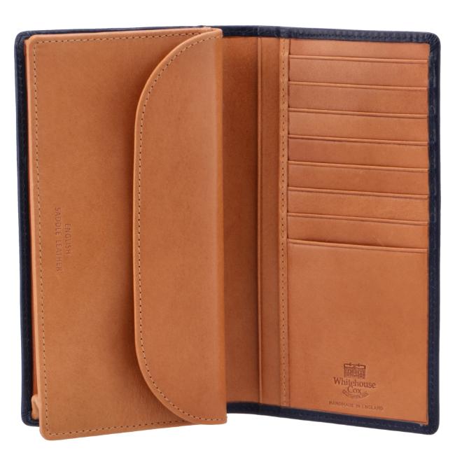 【新品未使用】ホワイトハウスコックス サドルレザー 二つ折り財布　ブラック WHITEHOUSE COX CC NOTE CASE ホワイトハウスコックス サドル