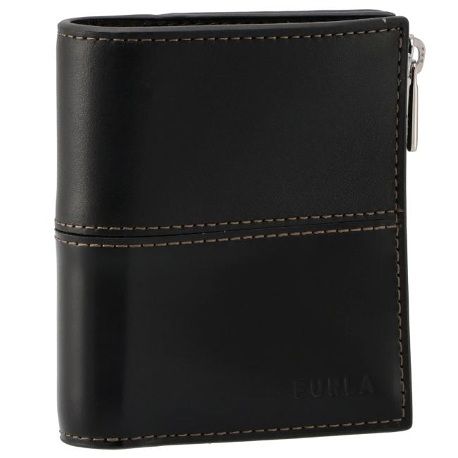 少し豊富な贈り物 SIRIO MAN メンズ 財布 フルラ/FURLA S MP00031-BX0368-O6000 2022年春夏新作 NERO 二つ折り財布 WALLET COMPACT 二つ折り財布
