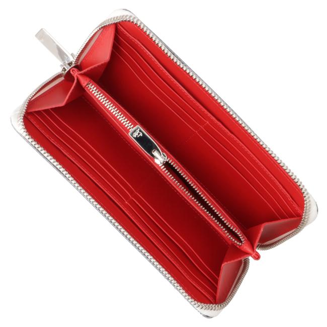 ルブタン ラウンドジップ パネトーネ ラウンドジップTRANSPARENT