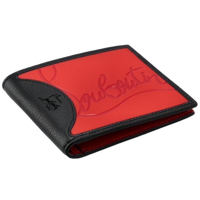 クリスチャンルブタン Christian Louboutin 財布 メンズ カーフスキン 二つ折り財布 Loubi Black 0001 H734 h734 Import Brand Grace 通販 Yahoo ショッピング
