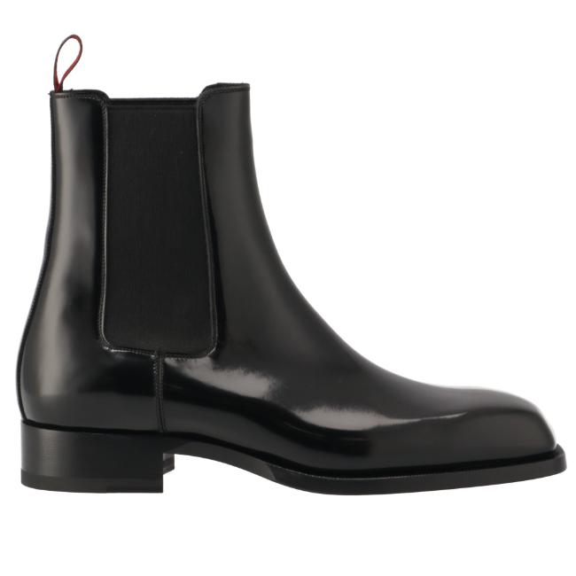 クリスチャンルブタン/CHRISTIAN LOUBOUTIN ブーツ メンズ AMIRALO FLAT CALF ABRASIVATO サイド