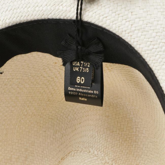 ボルサリーノ/BORSALINO ミドルブリム ハット 帽子 メンズ PANAMA QUITO パナマハット 140228-0228｜importbrandgrace｜09