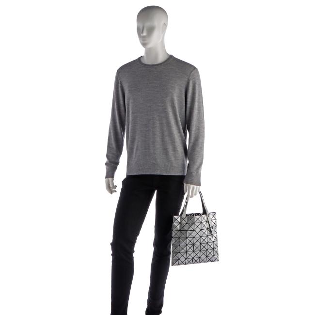 バオバオ トートバッグ シルバー バオバオ イッセイミヤケ シルバー トートバッグ - メルカリ