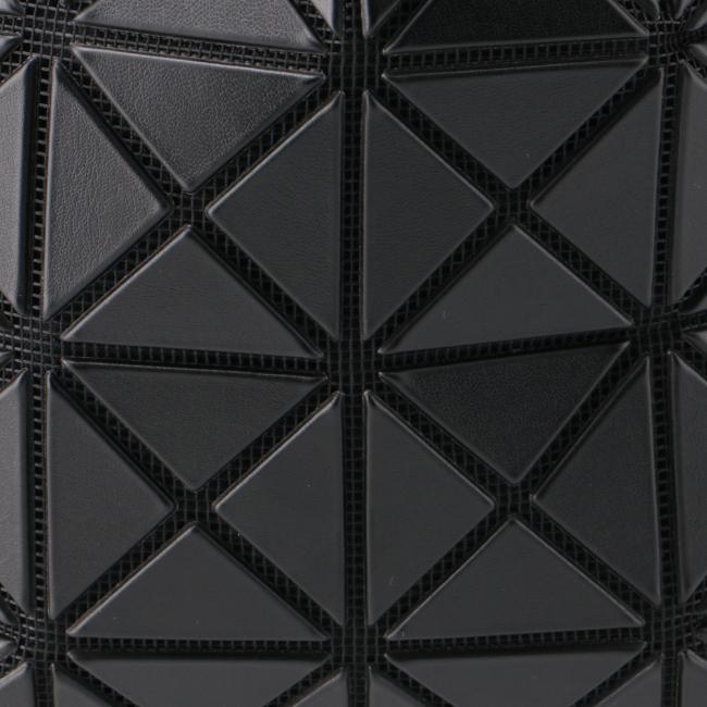 BaoBao黒い三角形パターンのショルダーバッグ 希少 BAOBAO ISSEY MIYAKE☆SADDLE BAG☆KURO ショルダーバック