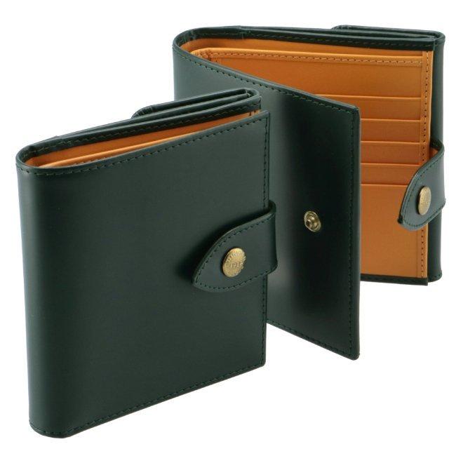 激安の エッティンガー Ettinger 財布 メンズ ブライドルレザー 二つ折り財布 Green Bh178jr 0001 0005 新発 Lewisfamilyinsurance Com