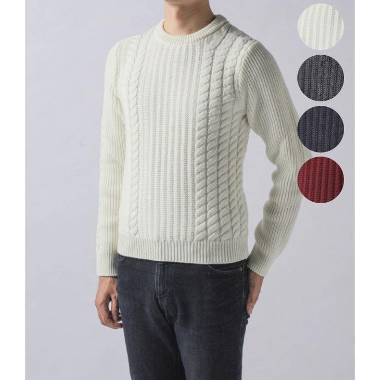 ZANONE SALE ザノーネ/ZANONE ニット メンズ GIRO クルーネックニット 