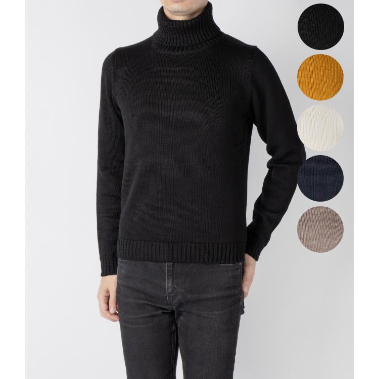 21春夏新作 メンズ ザノーネ タートルネックニット Z0229 21年秋冬新作 タートルネックニット Fit Dv 5ゲージ Slim メンズ ニット ザノーネ Zanone トップス