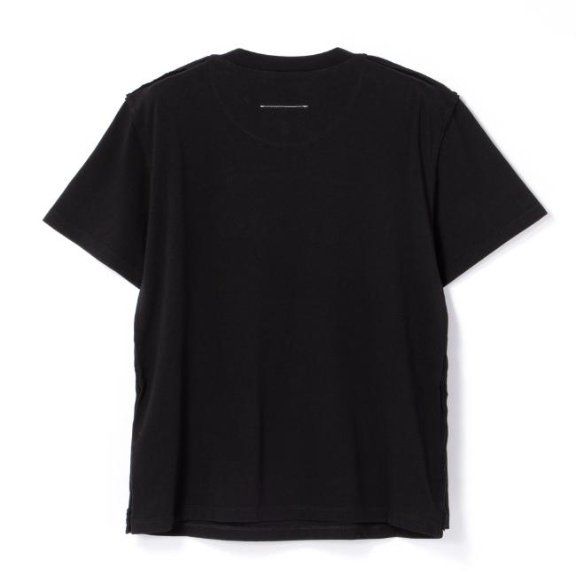 【SALE】エムエムシックス メゾンマルジェラ/MM6 MAISON MARGIELA アパレル T-SHIRT Tシャツ BLACK  S62GD0165-S23588-900