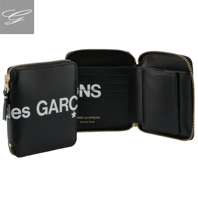 コムデギャルソン/COMME DES GARCONS 財布 メンズ HUGE LOGO ラウンド  